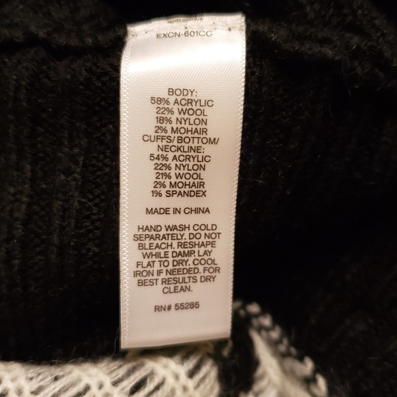 Express Aztec Extreme Circle Hem Sweater - Picture 8 of 8